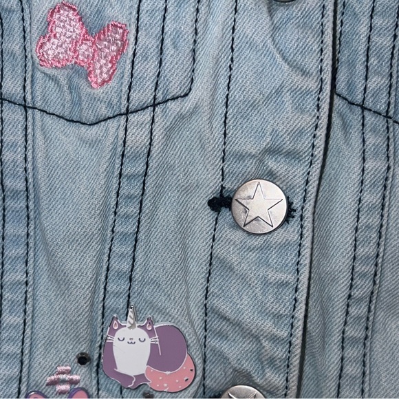 Disney Store Minnie Mouse Mystical Denim Jacket- Size 3 - Picture 9 of 12